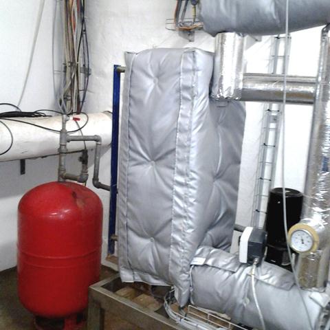 Isolamento de permutador de calor - Eficiência Energética