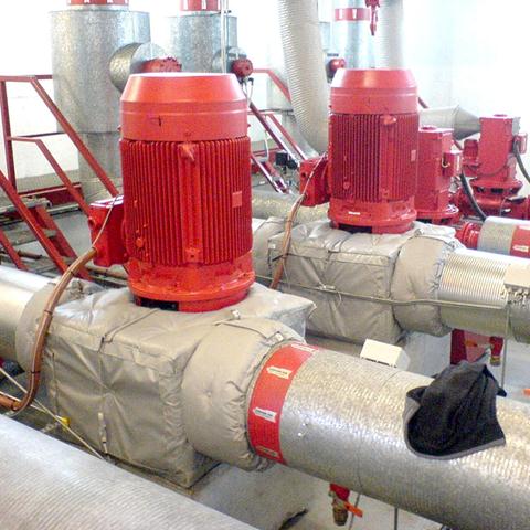 Caixa de isolamento para bomba aplicada - Eficiência Energética