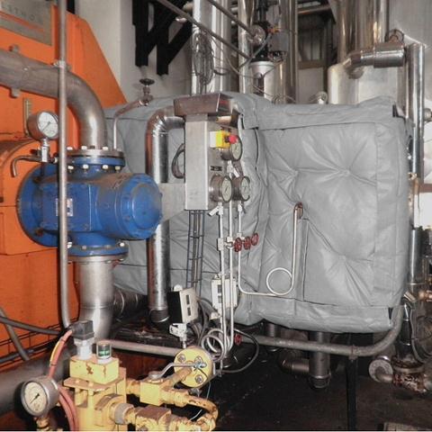 Caixa de isolamento para turbina - Eficiência Energética